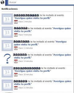 Facebook virus script - creating events for you!