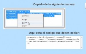 Facebook virus script